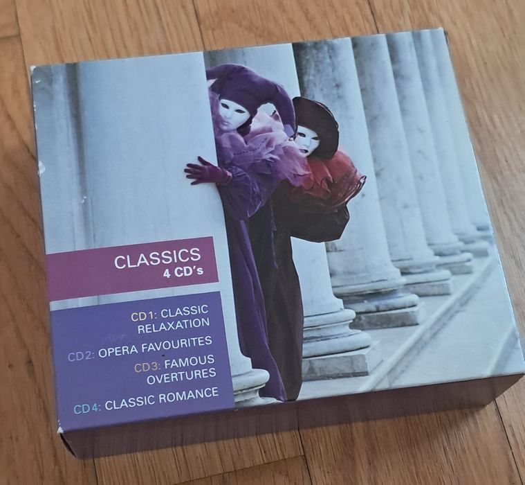 Zestaw 4 płyt CD BOX 2005 muzyka klasyczna IDEALNY STAN