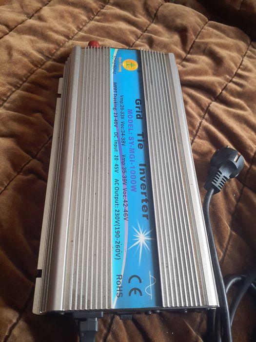Solarny inwerter sieciowy 1000w Ongrid 230v PV