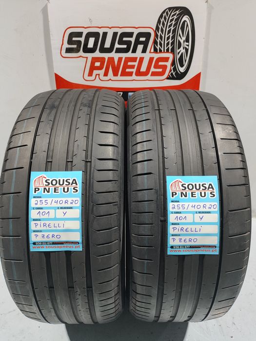 2 pneus semi novos 255-40R20 Pirelli - Oferta dos Portes