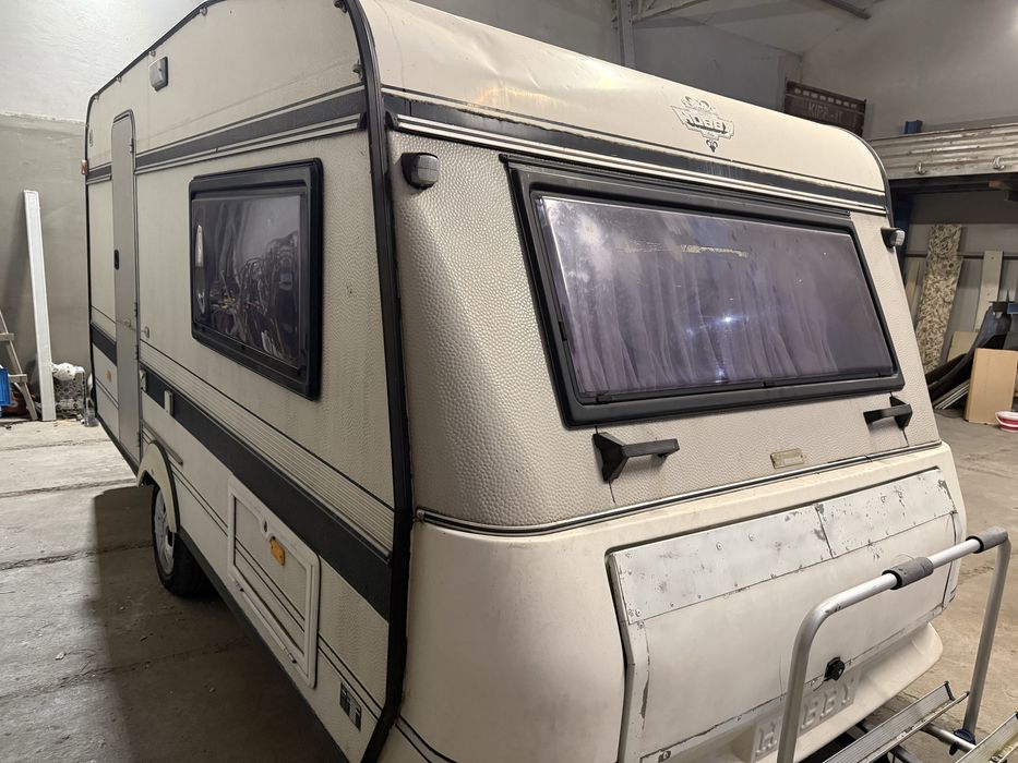 Hobby 480 stacjonarna przyczepa kempingowa