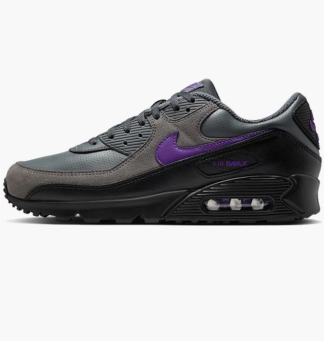 Остання! Розмір 42.5 - Кросівки Nike Air Max 90 (сіро-фіолетові)