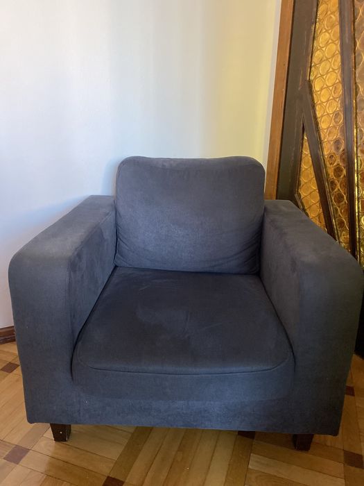 Fotel kolor szary za darmo