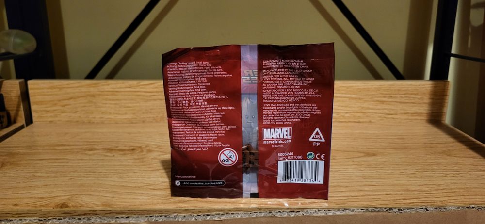 Lego Marvel brelok breloczek młody Groot saszetka