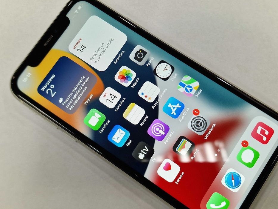 Iphone 11 256GB/ White/ Bat 86%/ Grade A-/ Gwarancja + ładowarka