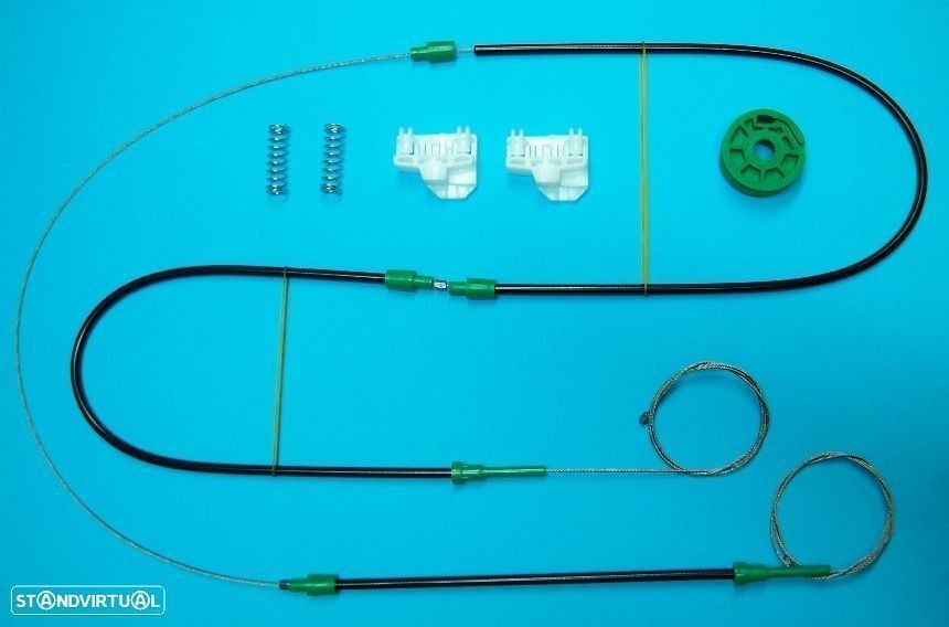 kit  reparação  elevador dos vidros Audi A4 B5 frente