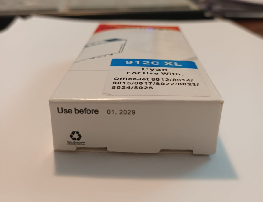 Tinteiro HP 912 Azul XL