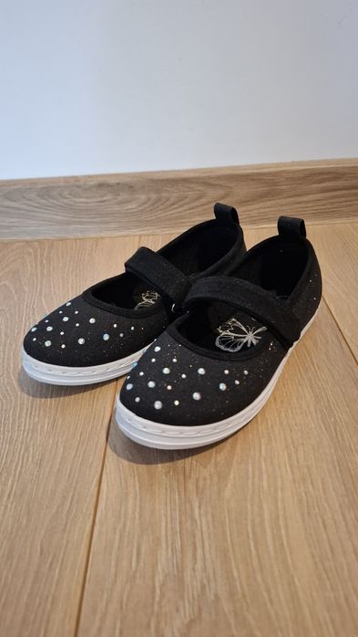 Kapcie dziewczęce czarne Cool Club 31