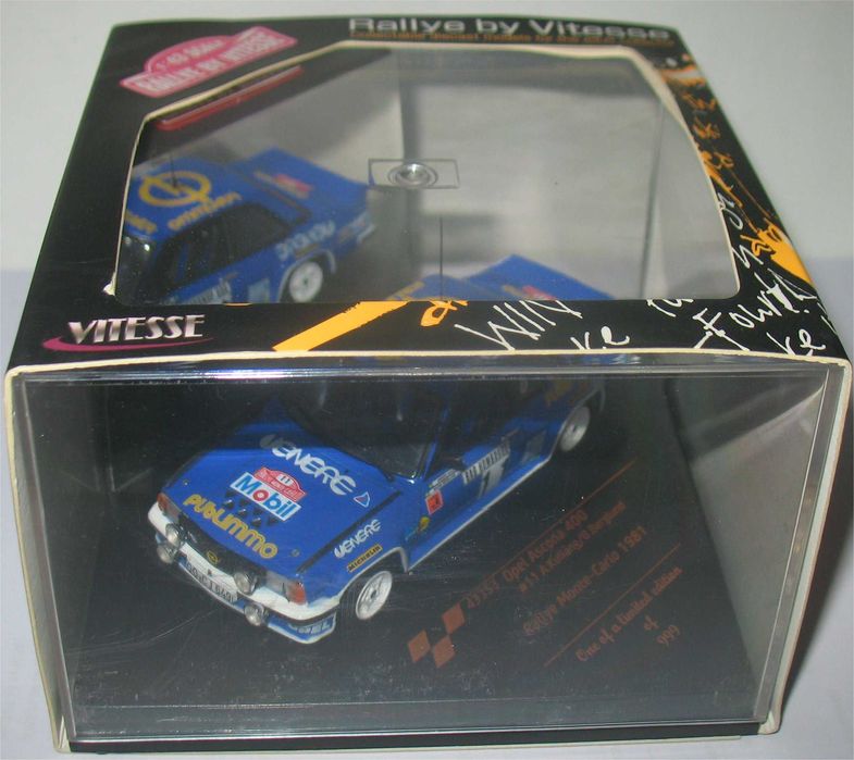 Die cast 1/43 Modellino Auto Opel Ascona 400 Sanremo 1981 A.Fassina by Vitesse - Dak Mantova sas