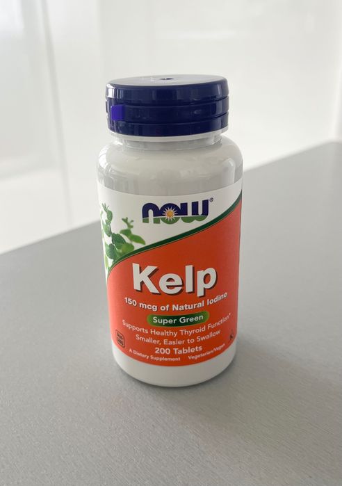Kelp suplemento Now Foods NOVO