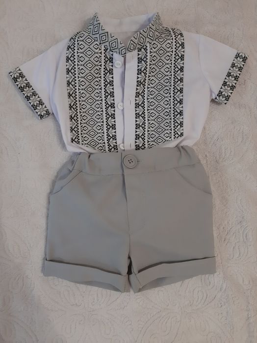 Дитяча вишиванка і шортики