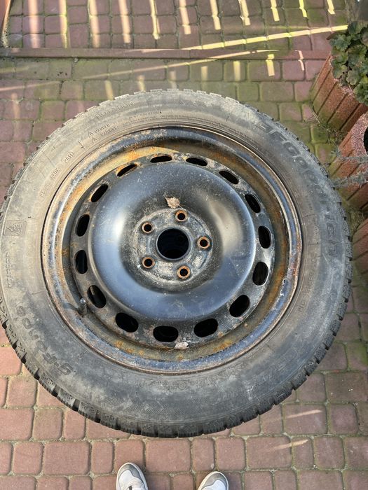 5 stalowych felg audi a4