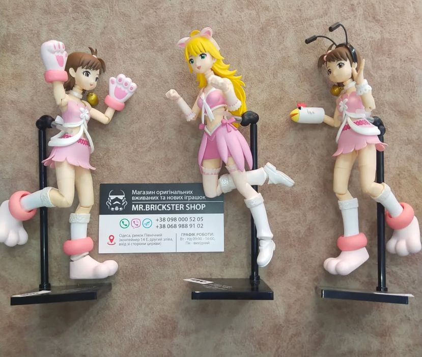 Шарнирные аниме фигурки Figma SH Figuarts Revoltech Kaiyodo Харухи