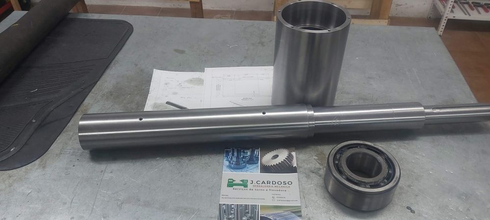 Serviços torno mecânico e fresadora- Envio das peças para todo o país
