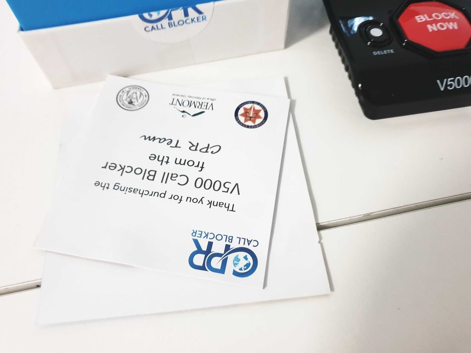 Blokada połączeń telefonicznych CPR V5000