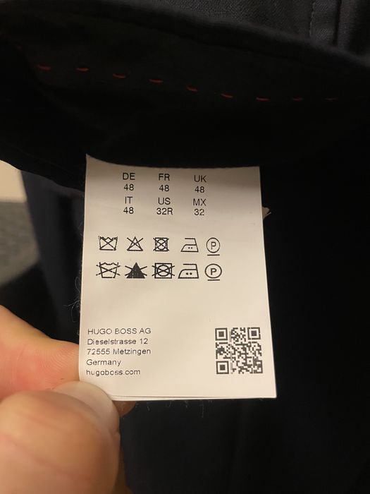 Oryginalny Garnitur Hugo Boss rozm. 48