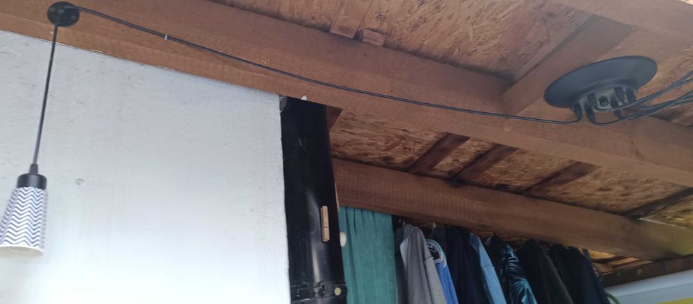 Lampa pająk 6 lamp z żarówkami