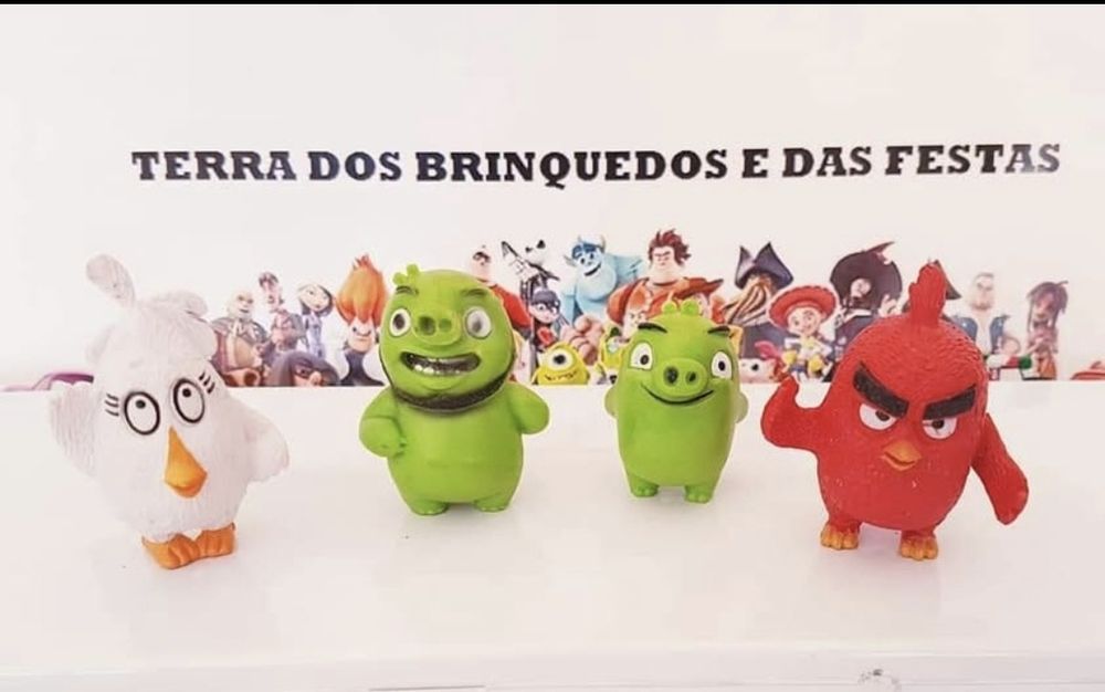 Conjunto 12 pcs Angry Birds (Portes Incluidos)