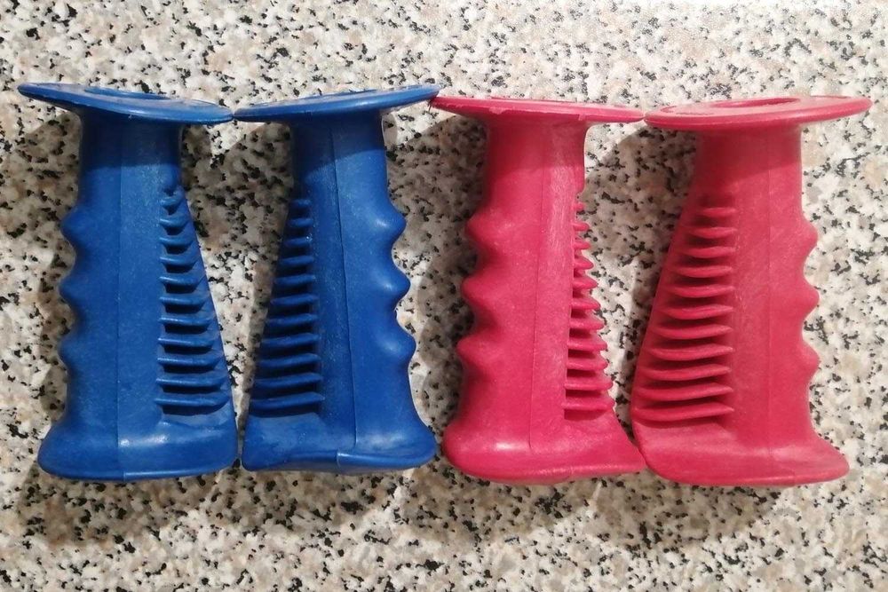 Par de punhos de bicicleta BMX marca MIRALAGO