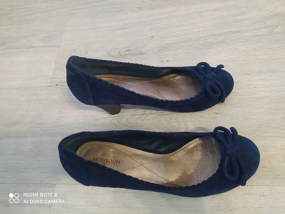 Туфлі темно сині 41