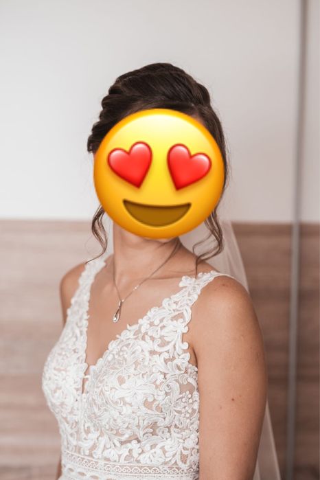 Piękna Suknia Ślubna XS/S, Fulara & Żywczyk kolor ivory