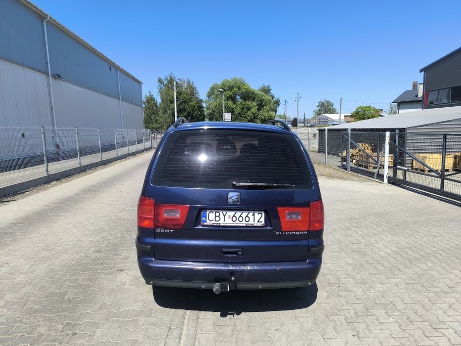 Seat Alhambra 2.0 115 KM Benzyna + LPG | 2005 | 7-osobowa | Rodzinny van