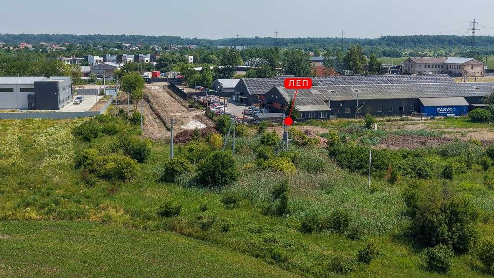 Земля комерційного призначення біля Львова, с. Пасіки-Зубрицькі