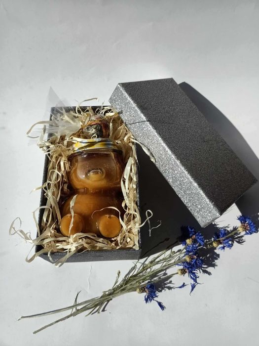 box miodowy prezent miód imieniny podziękowania