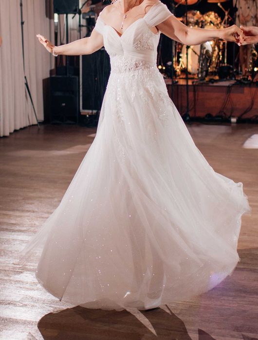 Suknia ślubna z salonu Bella Rossa, roz. 38, M - Kraków