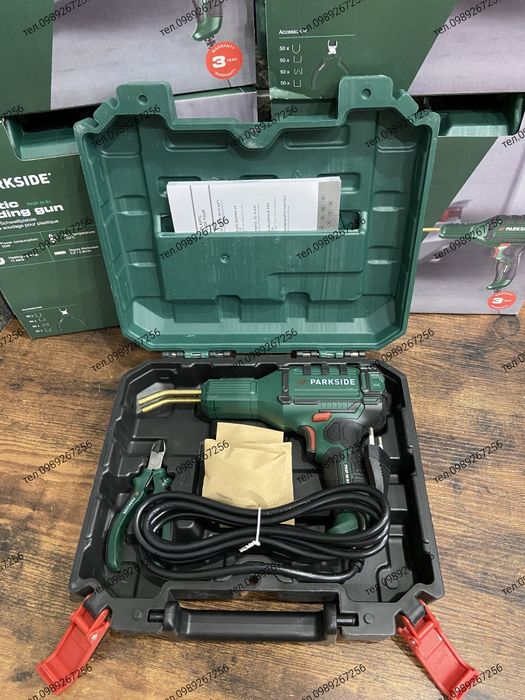 Зварювальний пістолет пластику, паяльник, Parkside Німеччина