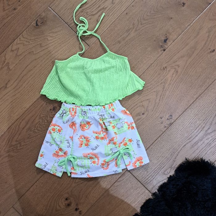 Komplet dla dziewczynki spódniczka i bluzeczka r.86cm