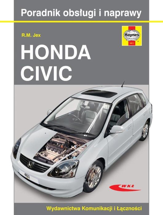 Honda Civic modele 2001, 2005 Wydawnictwa Komunikacji i Łączności R.