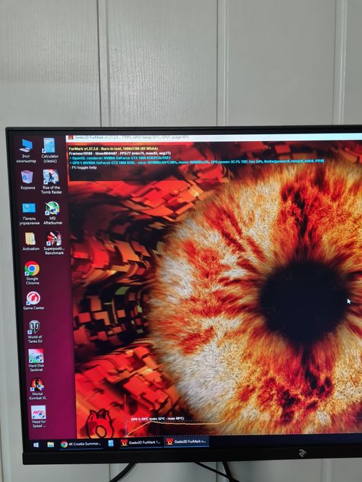 Магазин. Игровая видеокарта msi  gtx 1060 6 Gb