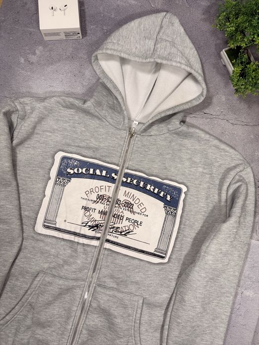 Зіп худі Social Security