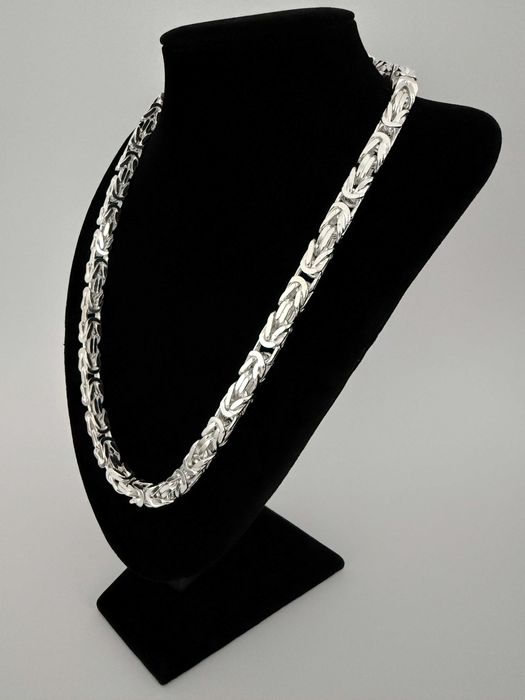 Srebrny Łańcuszek splot Królewski 59,5 CM 188 GRAM ! PR. 925 Okazja !