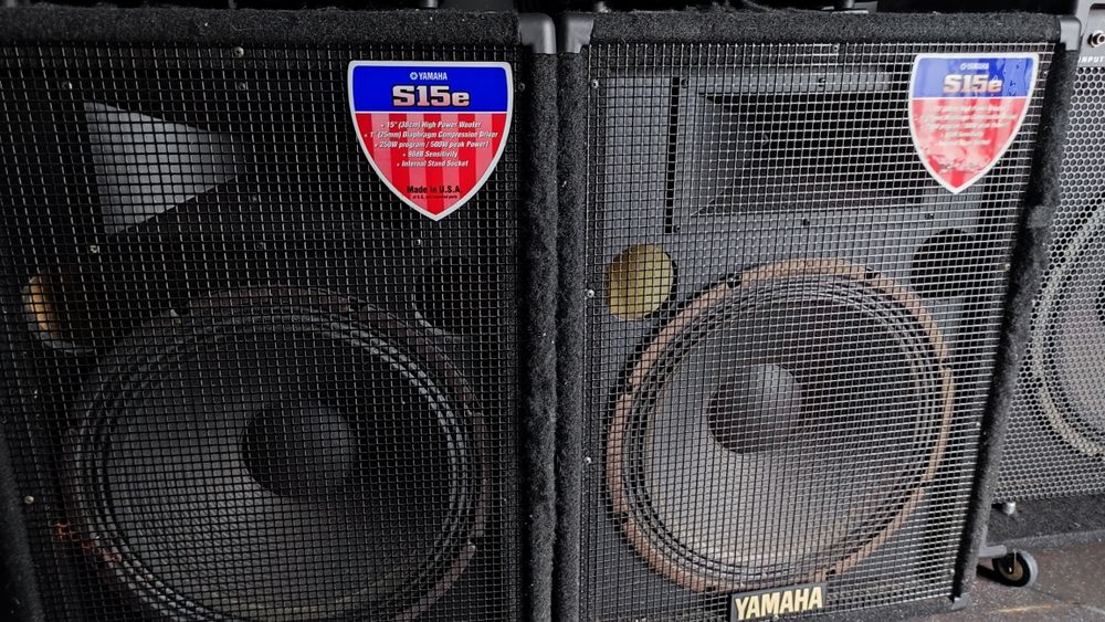 2 Colunas para concerto PA, Yamaha