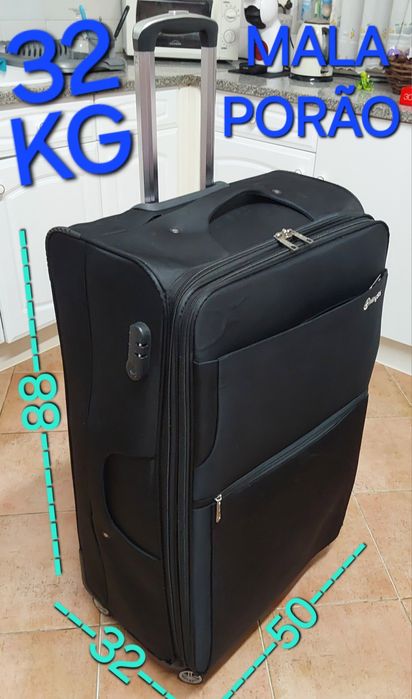 MALA DE VIAGEM DE PORÃO 32KG. Casa,Férias,Quarto,Sala,Arrumação.