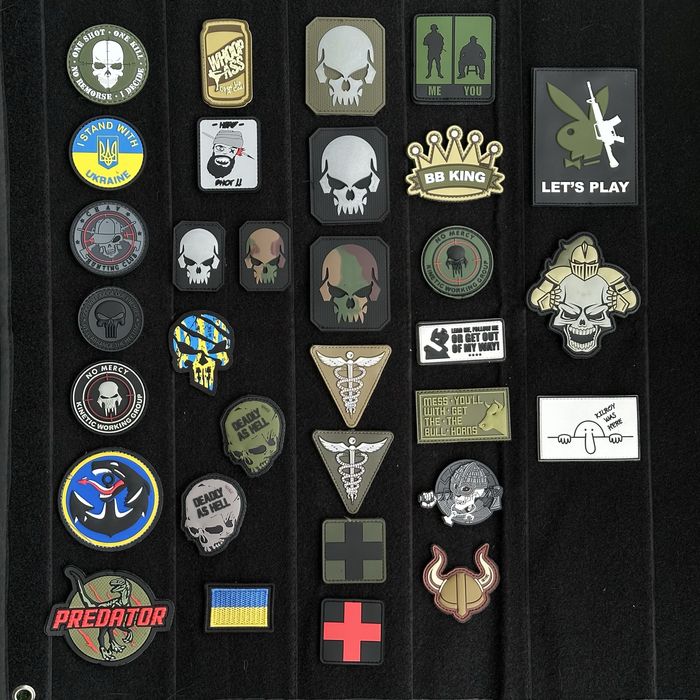 Шеврон патч нашивка 3D пвх на липучці GFC Tactical ,101Inc