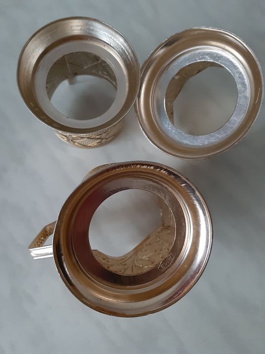 Подстаканники  и салфетница