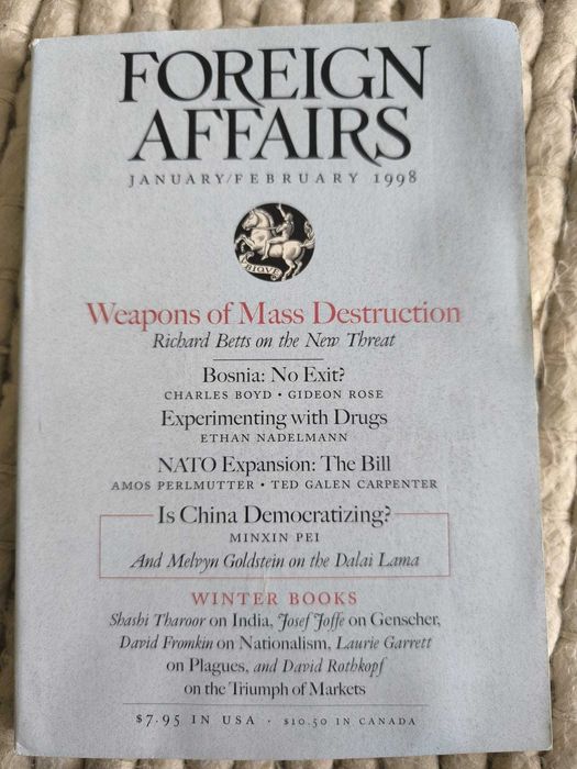 Revista "Foreign Affairs" January/February 1998 Volume 77, Number 1
