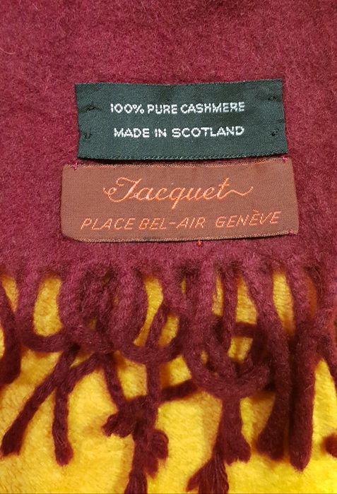 Шарф Jacquet 100% Pure Cashmere