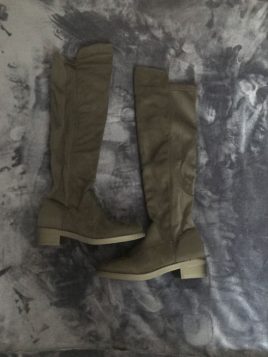 Замшеві сапожкі