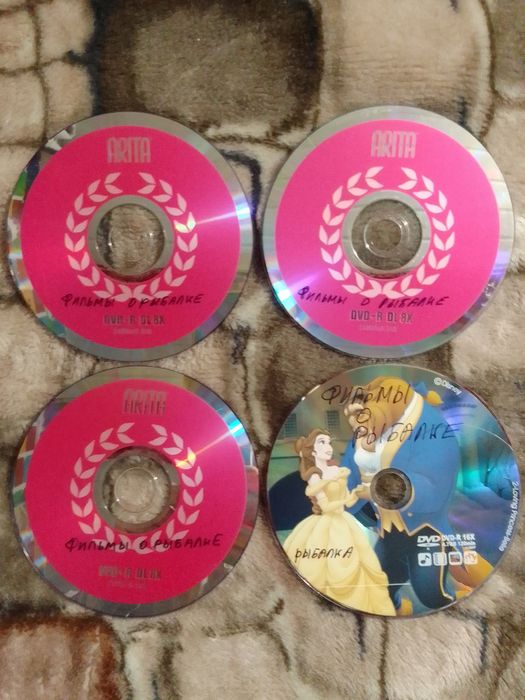 DVD фильмы о рыбалке 20дисков.