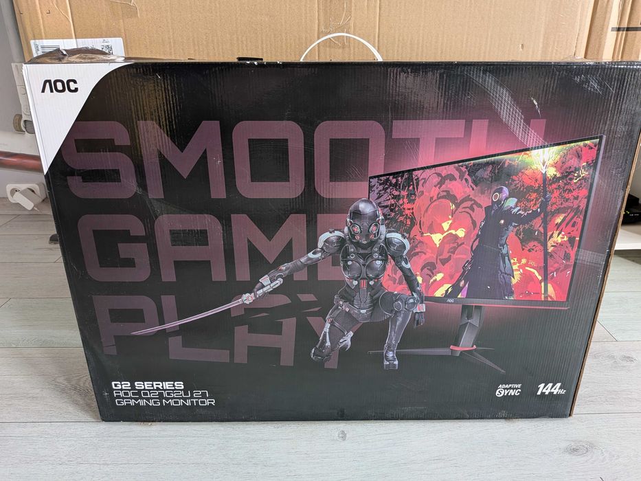 Monitor AOC Q27G2U, 1440p, 27", matryca VA, stan idealny, Wwa