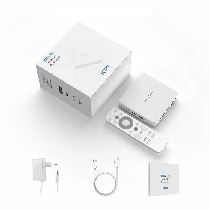 Смарт ТВ приставка Kickpi KP1 NETFLIX 2/32 Гб Android TV 14 Smart Box