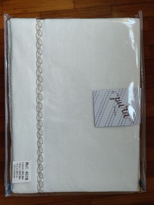 Conjunto de lençóis térmicos novo