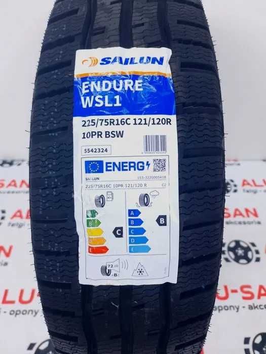 Nowe koła zimowe 16" OPEL MOVANO / Van 5x130 Sailun 225/75R16C SREBRNY