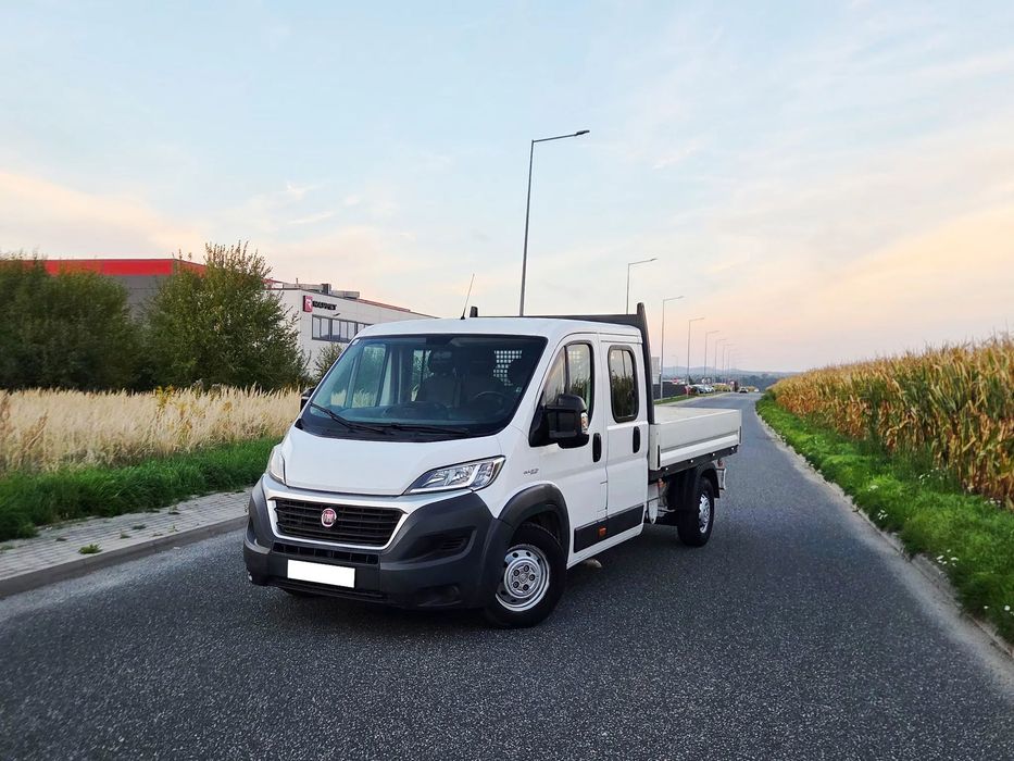 Fiat Ducato 2.3 MultiJet Bygadówka DOKA 7 osób 130 PS  MOŻLIWY KREDYT LEASING  Bardzo zadbane DUCATO , 1 Właściciel!