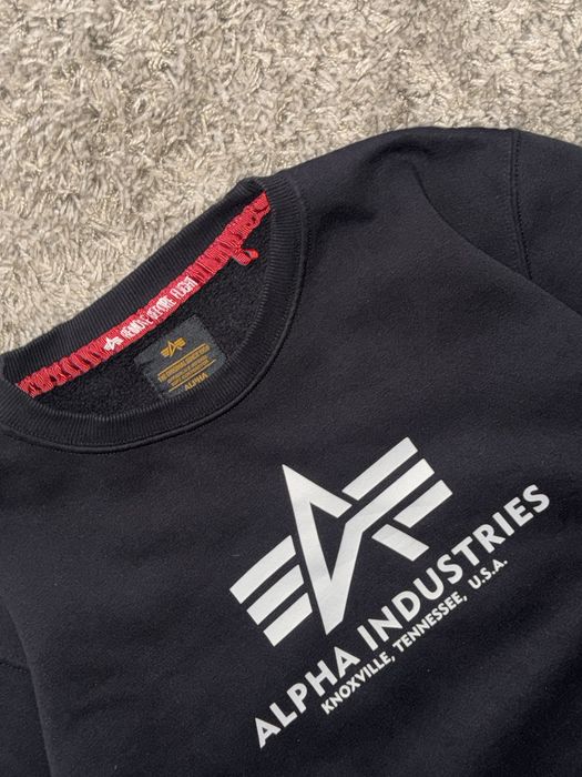 Світшот лонгслив лонг ALPHA INDUSTRIES новий new!!!