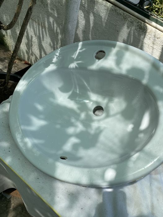 Lavatorio oval casa de banho