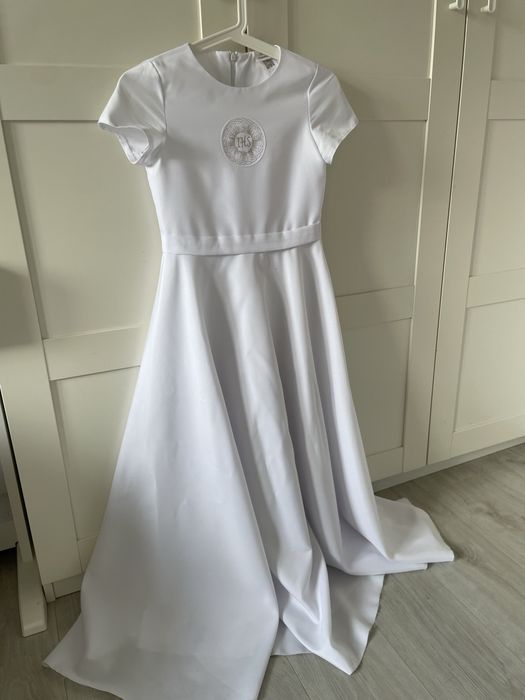 Sukienka komunijna 146/152 MK Maryla  alba na komunię sla dziewczynki